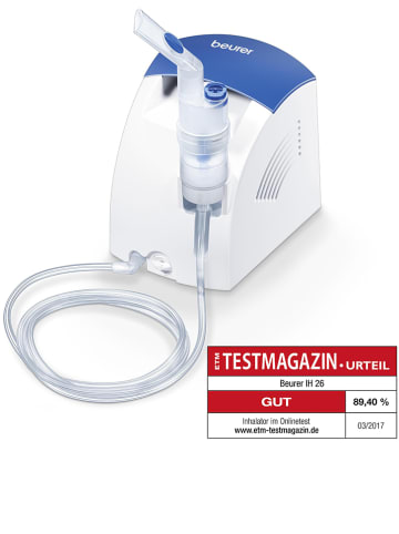Beurer Inhalator "IH 26" w kolorze biało-niebieskim