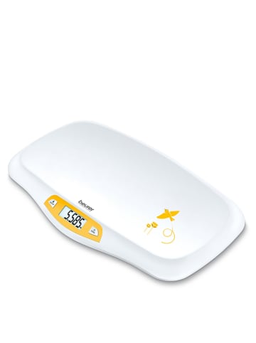 Beurer Babywaage "BY 80" in Weiß/ Gelb