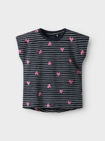 name it 3er-Shirts "Vigga" in Bunt/ Rosa/ Dunkelblau