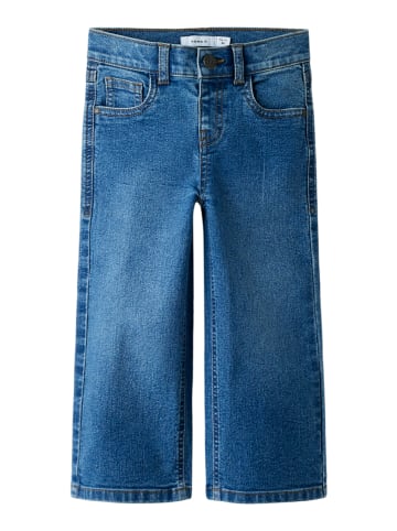 name it Jeans - Wide fit - in Blau