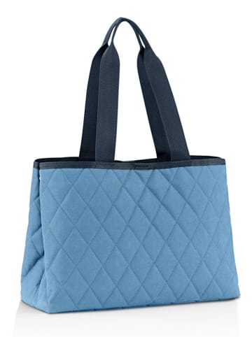Reisenthel Schultertasche "Classic L" in Blau - (B)39 x (H)28 x (T)16 cm