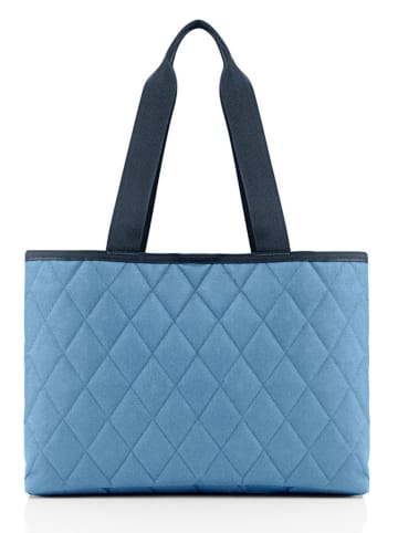 Reisenthel Schultertasche "Classic L" in Blau - (B)39 x (H)28 x (T)16 cm