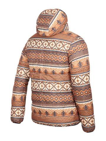 Alpine Pro Wende-Steppjacke "Erom" in Dunkelblau/ Orange