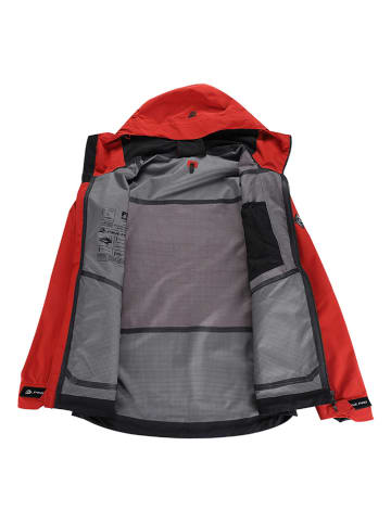 Alpine Pro Trekkingjacke "Zarr" in Rot/ Schwarz