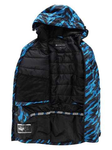 Alpine Pro Ski-/ Snowboardjacke "Ghad" in Blau/ Schwarz