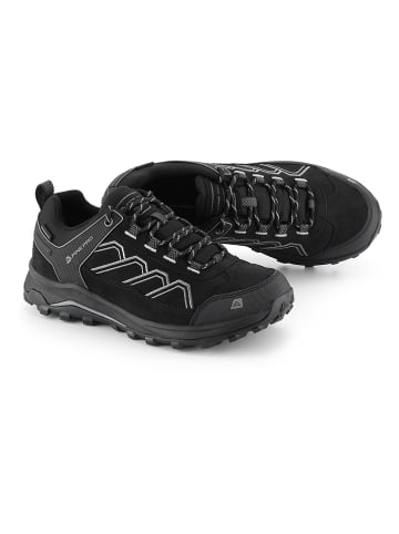 Alpine Pro Leder-Wanderschuhe "Gimie" in Schwarz
