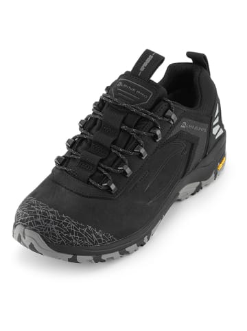 Alpine Pro Leder-Trekkingschuhe "Spidere" in Schwarz