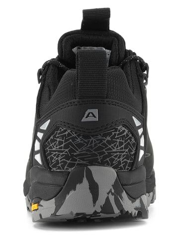 Alpine Pro Leder-Trekkingschuhe "Spidere" in Schwarz