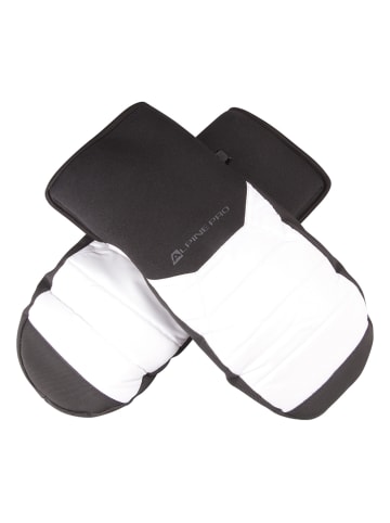 Alpine Pro Rękawiczki narciarskie "Nerne" w kolorze czarno-białym