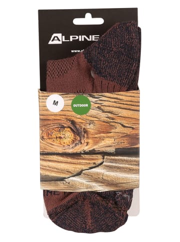 Alpine Pro Funktionssocken "Kerowe" in Braun