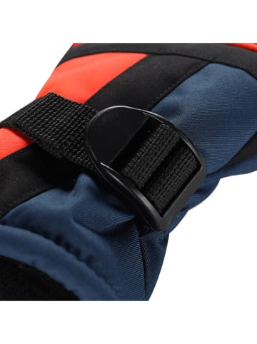 Alpine Pro Ski-/ Snowboardfingerhandschuhe "Lordo 2" in Orange/ Dunkelblau