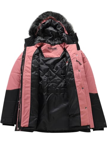 Alpine Pro Winterjacke "Egypa" in Rosa/ Schwarz
