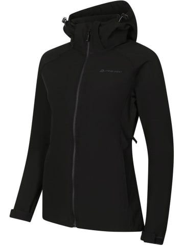 Alpine Pro Softshelljacke "Hoora" in Schwarz