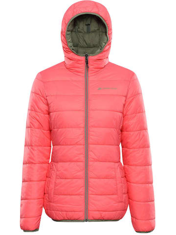 Alpine Pro Wende-Steppjacke "Eroma" in Oliv/ Pink