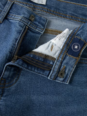 name it Spijkerbroek "Ryan" - straight fit - donkerblauw