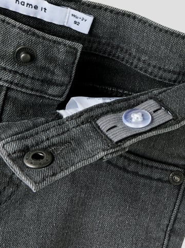 name it Dżinsy "Silas" - Slim fit - w kolorze szarym