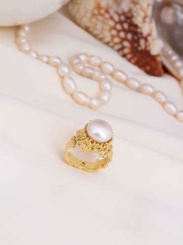 Pierres delicates Vergold. Ring mit Perle