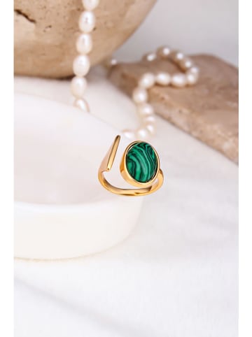 Pierres delicates Vergold. Ring mit Edelstein