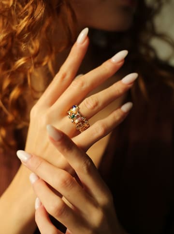 Pierres delicates Vergold. Ring mit Perle