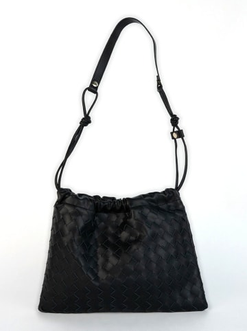 Victor & Hugo Paris Leren schoudertas "Eloa" zwart - (B)23 x (H)13 x (D)8 cm