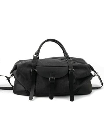 Victor & Hugo Paris Weekendtas "Charly" zwart - (B)55 x (H)37 x (D)28 cm