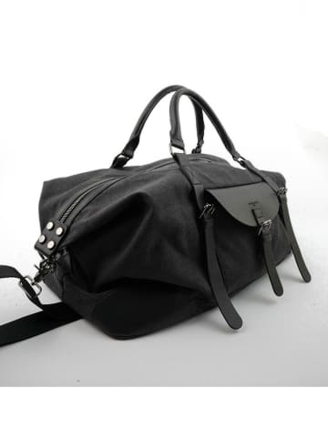 Victor & Hugo Paris Weekendtas "Charly" zwart - (B)55 x (H)37 x (D)28 cm