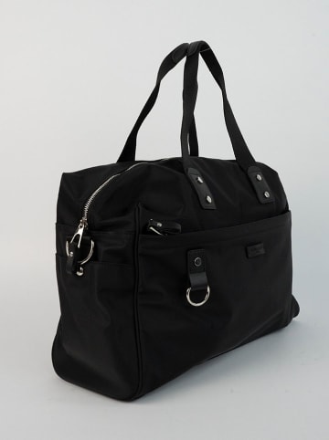 Victor & Hugo Paris Leren weekendtas "Sky" zwart - (B)44 x (H)32 x (D)14 cm