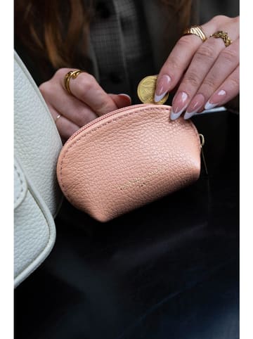 Victor & Hugo Paris Leren clutch "Wendy" lichtbruin - (B)12 x (H)7 x (D)3 cm