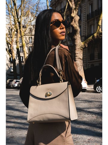 Victor & Hugo Paris Leren handtas "Winy" beige - (B)29 x (H)22 x (D)11,5 cm