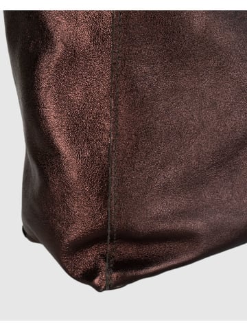 Victor & Hugo Paris Leren shopper "Vog" bruin - (B)50 x (H)28 x (D)12 cm