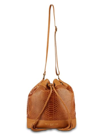 Victor & Hugo Paris Leren schoudertas "Cerise" camel - (B)33 x (H)28 x (D)14 cm