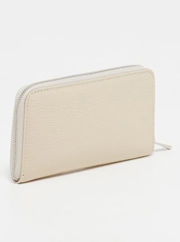 Victor & Hugo Paris Leren portemonnee "Kaya" crème - (B)19,5 x (H)10,5 x (D)2 cm