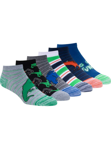 Skechers Skarpety (6 par) w kolorze biało-szaro-niebieskim