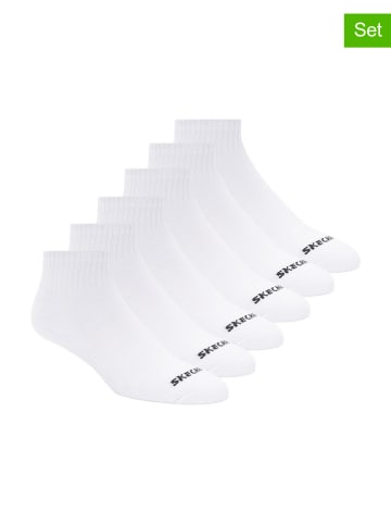 Skechers Skarpety (12 par) w kolorze białym