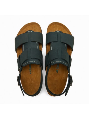 Comfortfusse Leren sandalen "Likya" donkerblauw