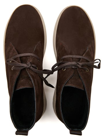 Comfortfusse Leder-Boots "Arlo" in Braun