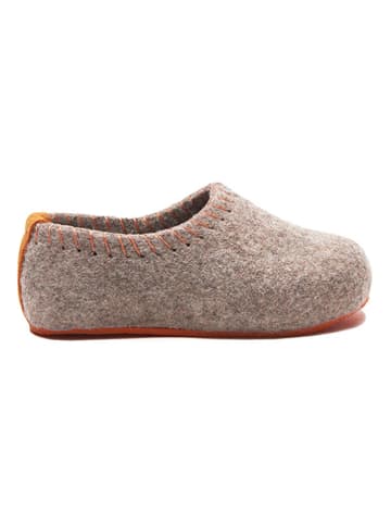 Comfortfusse Kapcie w kolorze jasnobrązowym