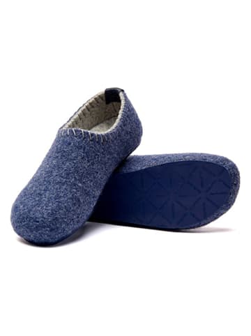 Comfortfusse Pantoffels donkerblauw