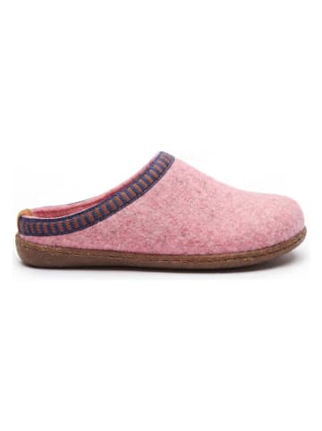 Comfortfusse Woll-Hausschuhe "Scoti" in Rosa