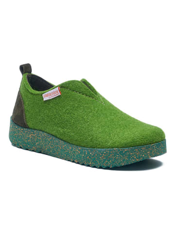 Comfortfusse Pantoffels groen
