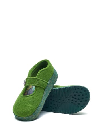 Comfortfusse Kapcie w kolorze zielonym