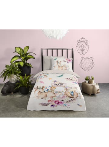 Pure Microvezel beddengoedset "Meandra" beige