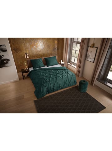Pure Komplet pościeli "Elegance" w kolorze zielonym z mikrofibry