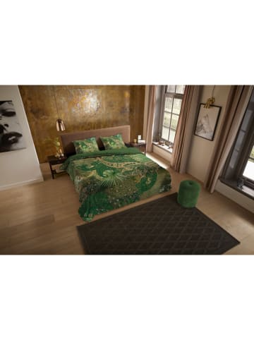 Pure Microvezel beddengoedset "Louise" groen