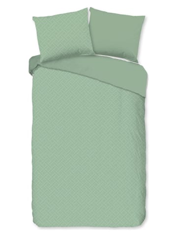 Pure Microvezel beddengoedset "Rotterdam" groen