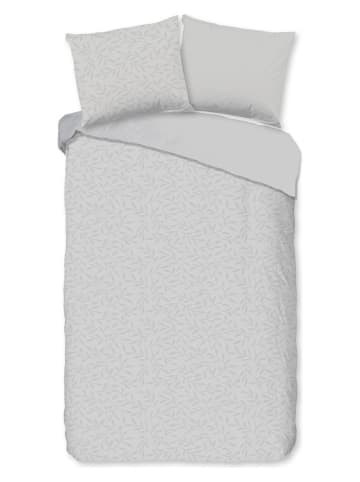 Pure Microvezel beddengoedset "Venlo" lichtgrijs