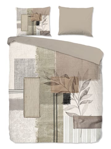 Pure Komplet pościeli "Claires" w kolorze beżowym z mikrofibry
