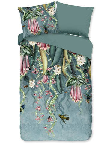 Pure Microvezel beddengoedset "Mista" groen/meerkleurig