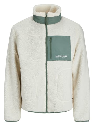 JACK & JONES Junior Teddy-Jacke "Vesterbro" in Weiß