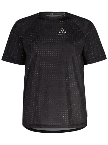 Maloja Koszulka kolarska "SandlingM" w kolorze czarnym